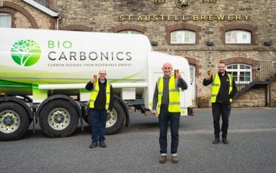 St Austell Brewery secures 100% renewable CO₂ supply