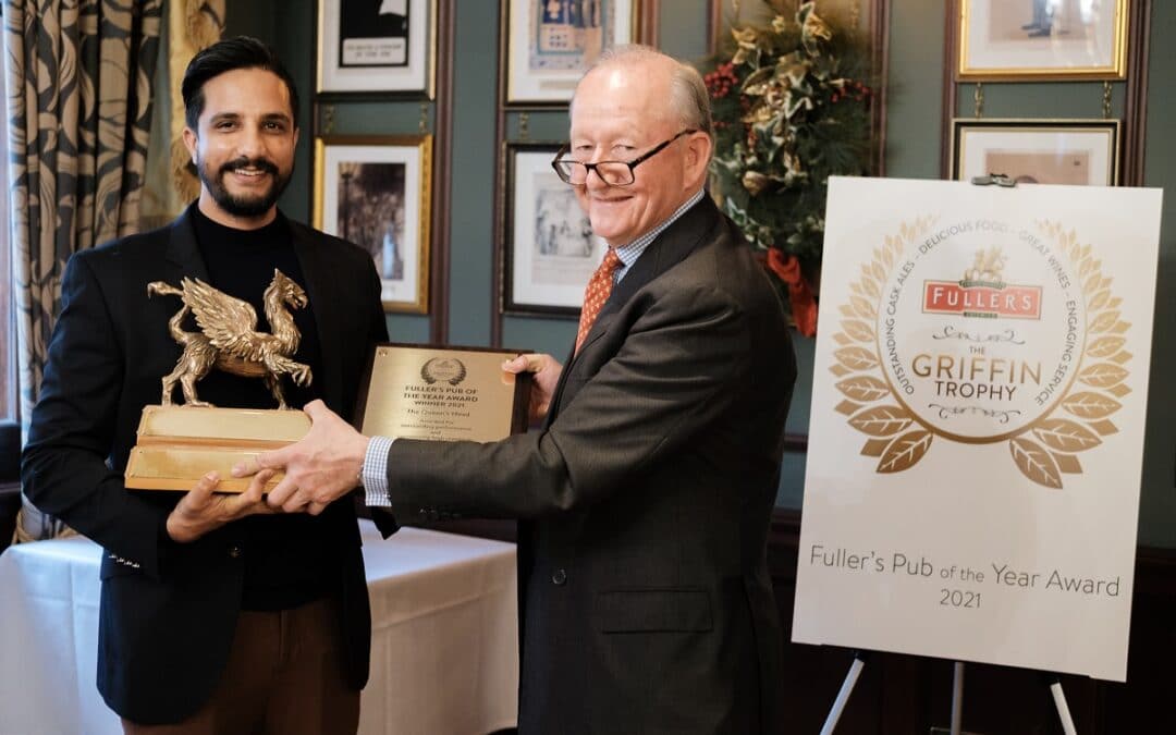 Queen’s Head Dorking wins Fuller’s Pub of the Year Award