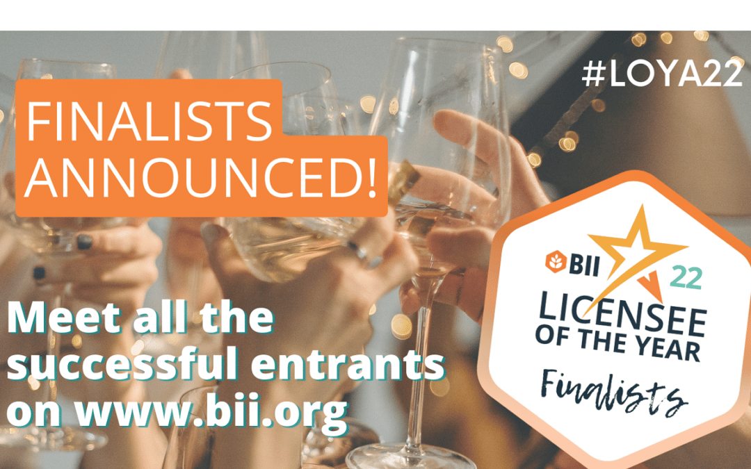 BII announces its six finalists for Licensee of the Year